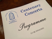Concert programme